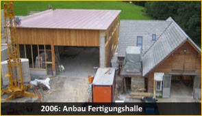 bau halle 2006 - Geschichte